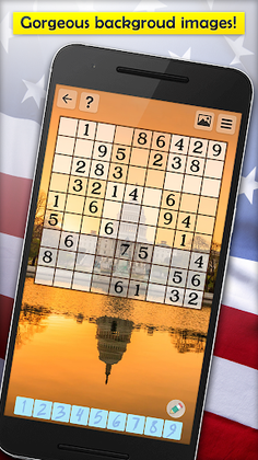 Sudoku: Stars and Stripes - Screenshot 3