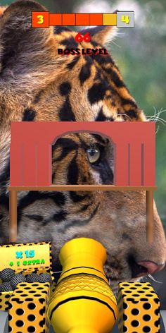 Tiger Shooting Ball - Screenshot 2