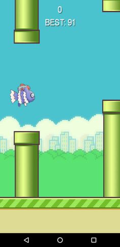 Flappy Mapachito - Screenshot 1