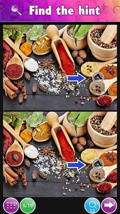 Seek and Find differences game - Screenshot 2