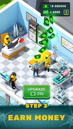 Zombie Hospital - Idle Tycoon - Screenshot 3