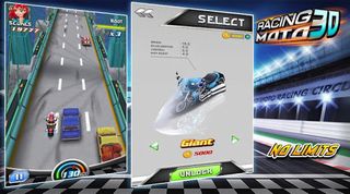Moto Racing 3D Game - Screenshot 2