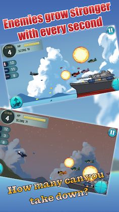 Azure Attack: the Forces of Ze - Screenshot 2