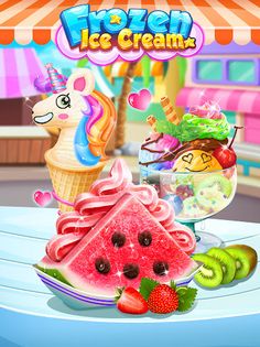 Watermelon Ice Cream Desserts - Screenshot 4