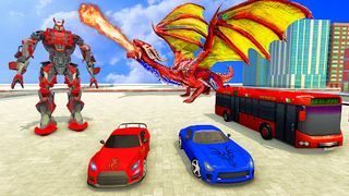 Flying Dragon Car Transforming - Screenshot 1