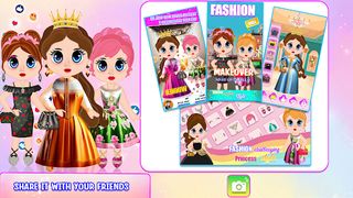 Princess Makeup Makeover Salon - Screenshot 1
