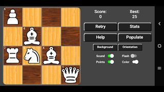 4x4 Mini Chess Puzzle Games - Screenshot 3