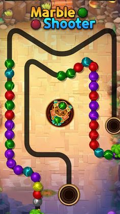 Marble Shooter: Ancient Jungle - Screenshot 1