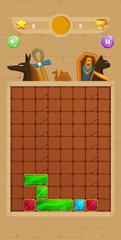 Puzzle: Egyptian Block - Screenshot 3