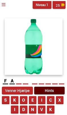 Dansk Mad Quiz - dagligvarer - Screenshot 1