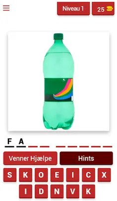 Dansk Mad Quiz - dagligvarer - Screenshot 1