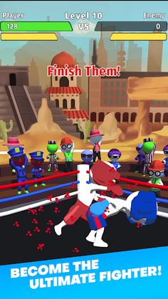 Ultimate Fighter 3D - Screenshot 2