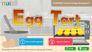 Egg Tart game - Screenshot 1