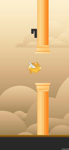 Flappy Golden Pig - Most expen - Screenshot 3