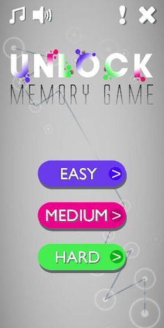 Unlock Memory Game - Screenshot 1