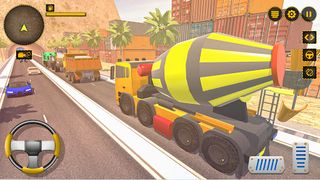 Real Cement Truck Simulator 3D - Screenshot 2