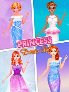 Princess Dress Up : Makeup Sal - Screenshot 3