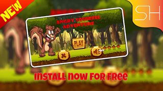 angry squirrel jungle adventur - Screenshot 1
