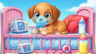Puppy Pets Vet Dog Caring Game - Screenshot 2