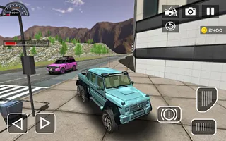 6x6 Truck Offroad Driving Sim - Screenshot 3