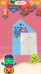 Paper Fold: Paper Puzzle 3D - Screenshot 1