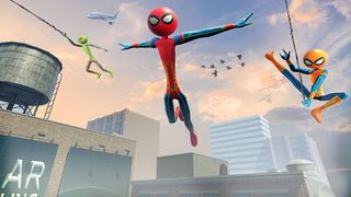 Stick Rope Hero Spider Fight - Screenshot 3