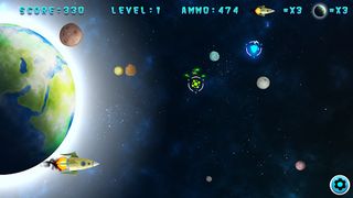 지구 지킴이 - 캐주얼 비행기 슈팅 게임 - Screenshot 1
