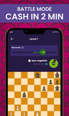 Ziffi Chess: Win cash in 2 min - Screenshot 2