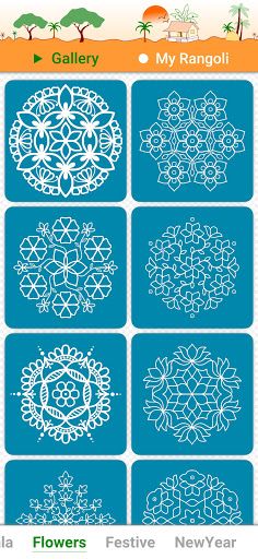 Rangoli Paint By Number - Screenshot 4