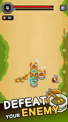 The Living Fortress : Idle TD - Screenshot 3