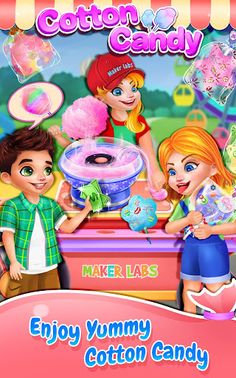My Sweet Cotton Candy Shop - Screenshot 1