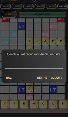 scrabble francais - Screenshot 4