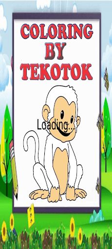 Monkey Coloring - Screenshot 1