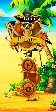 hit pirate knife - Screenshot 2