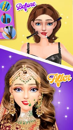 Stylist Wedding Makeup Games - Screenshot 2