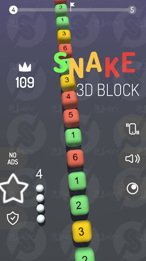 3D Snake - Screenshot 2