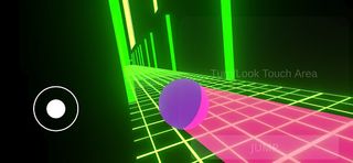 Cyberpunk Neon Ball - Screenshot 1