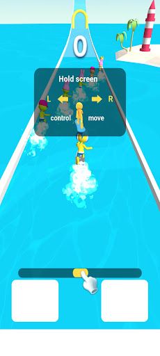Aquapark Surfer Race - Screenshot 1