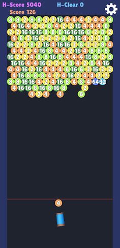 2048BubbleShooter - Screenshot 1