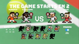 2 3 4 Tennis Games - Screenshot 1