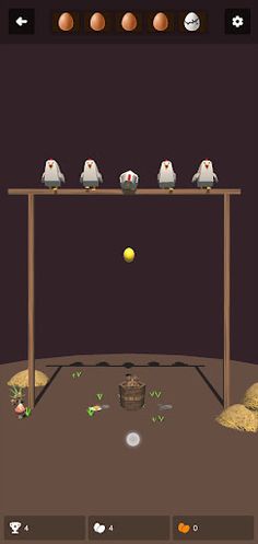 Pick up eggs - Screenshot 3