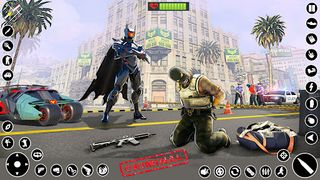Bat Superhero Man Hero Games - Screenshot 2