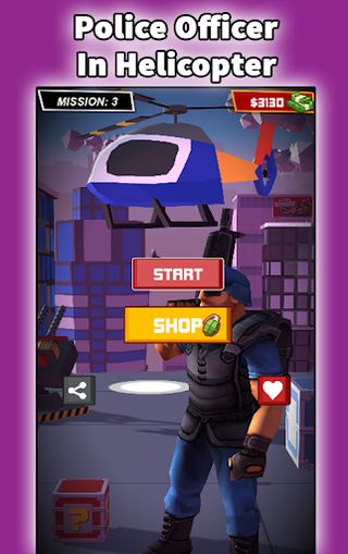 Police Officer In Helicopter - Screenshot 2