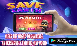 Save Earth Shooting Runner - Screenshot 3