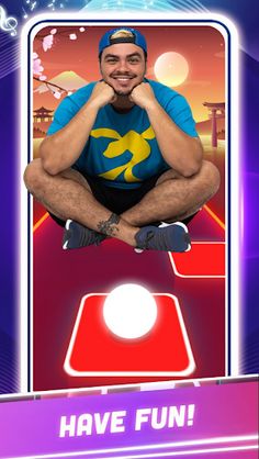 Luccas Neto Jogos Tiles Hop - Screenshot 4