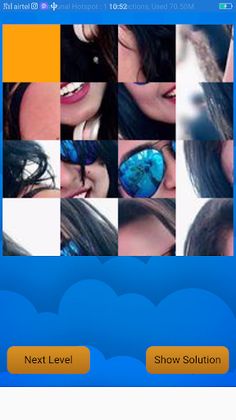 college girl jigsaw puzzle - Screenshot 1