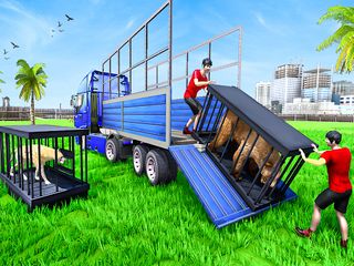 Animal Transport:Truck Game - Screenshot 1