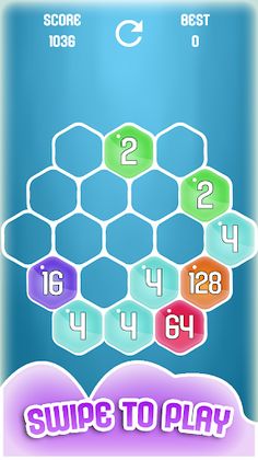 2048 Hexa Number Merge Puzzle - Screenshot 2