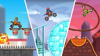 Bike Racing 3D: Dirtbike Stunt - Screenshot 1