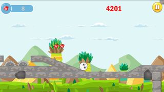 Jumping Collect Diamond Ball - Screenshot 2